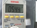 MC13　水温センサ（故障）　抵抗値　測定　結果